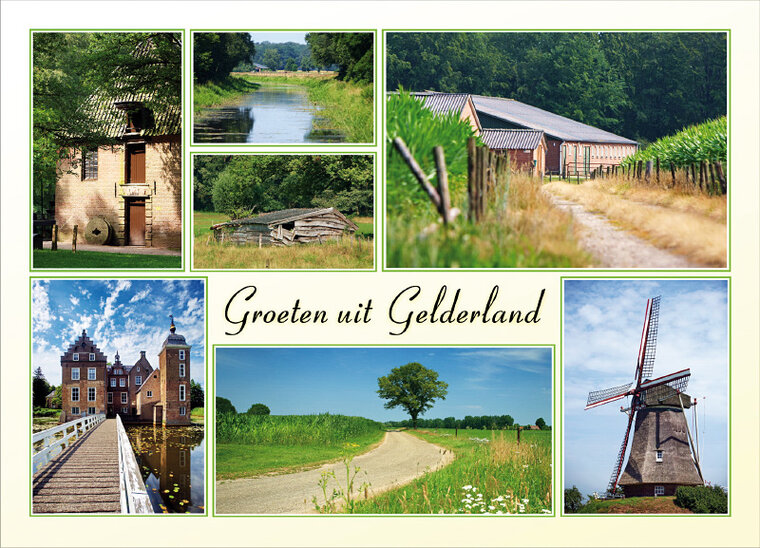 Postkarte Gelderland 002