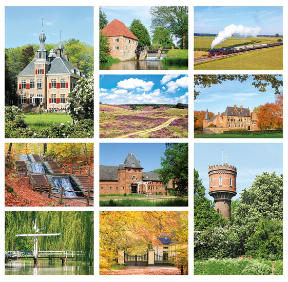 Postkarten Gelderland - 10 Postkarten mit Gelderland Motive (nr. 18)
