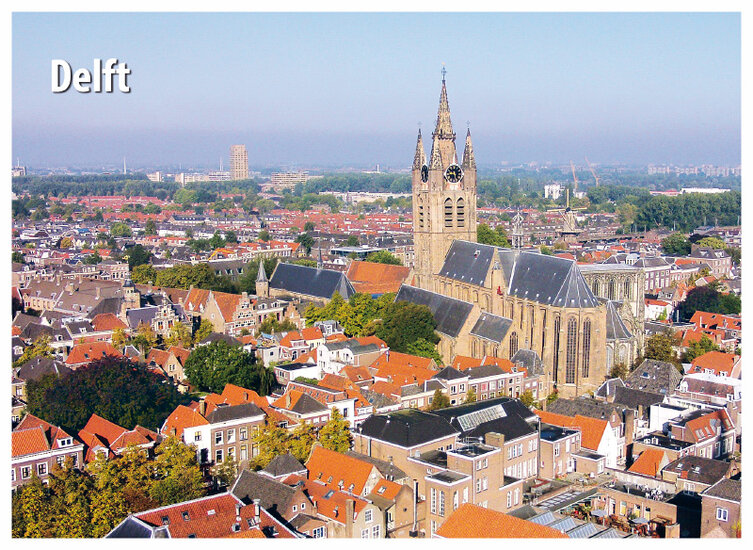 Delft Postkarte (C015)