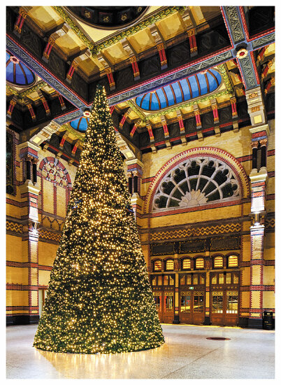Tannenbaum Postkarte (C017)