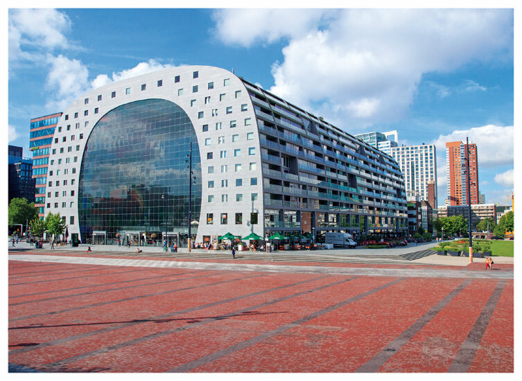 Markthal Rotterdam Postkarte (C037)