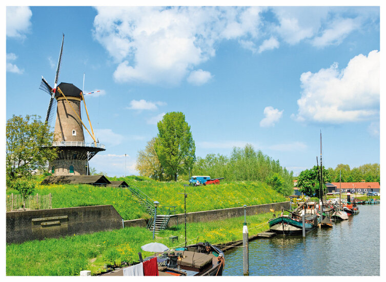 MĂĽhle in Gorinchem Postkarte (C082)