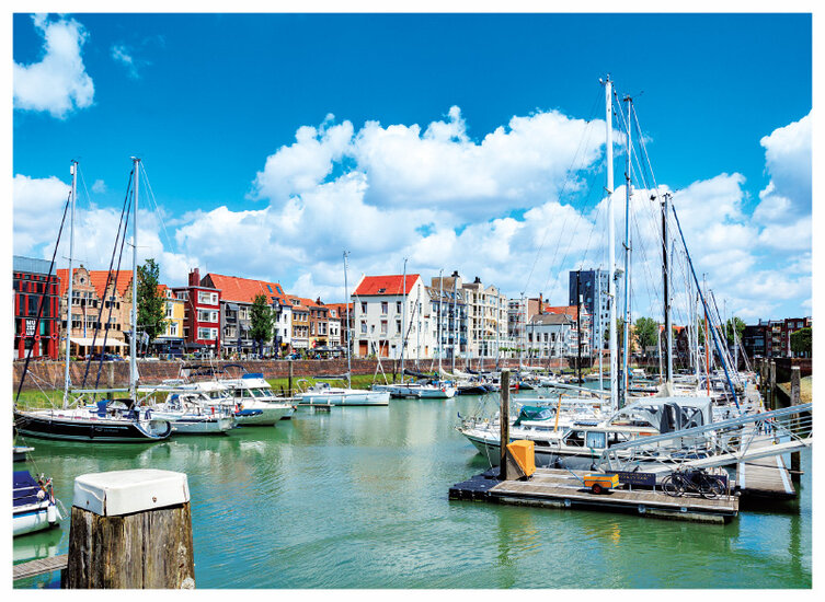Vlissingen Postkarte - Hafen (C086)
