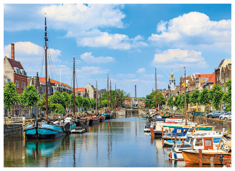 Rotterdam Postkarte - Delfshaven (C097)