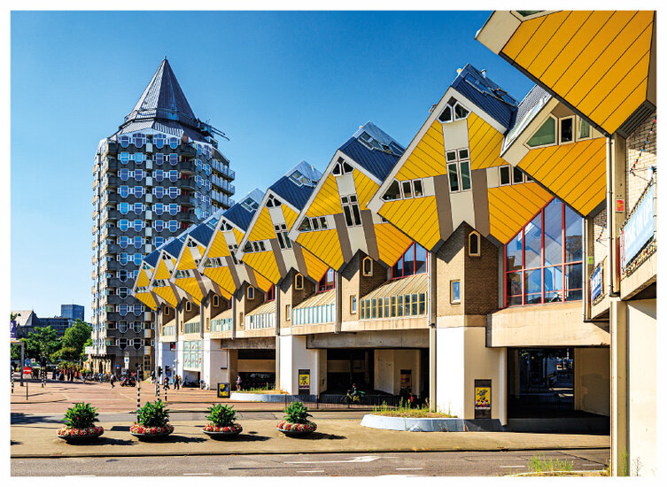 Rotterdam Postkarte - Kubuswoningen (C109)