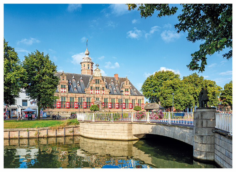 Middelburg Postkarte - Kloveniersdoelen (C127)