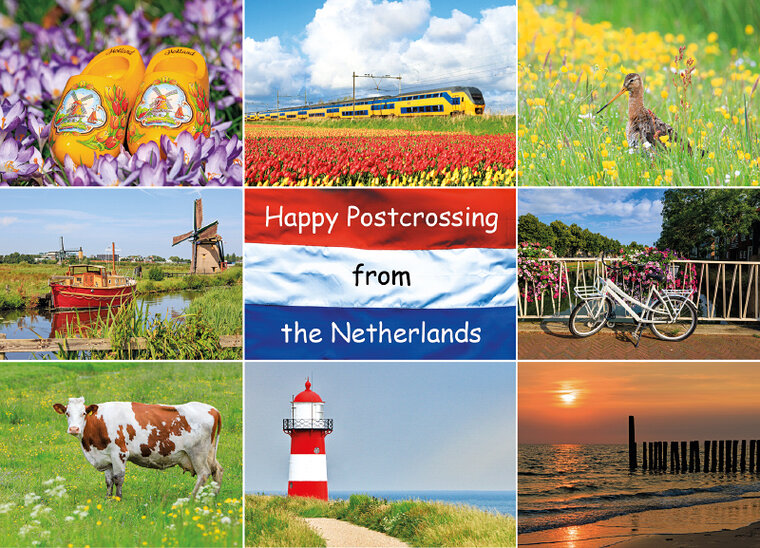 Postkarte Happy Postcrossing (HP001)