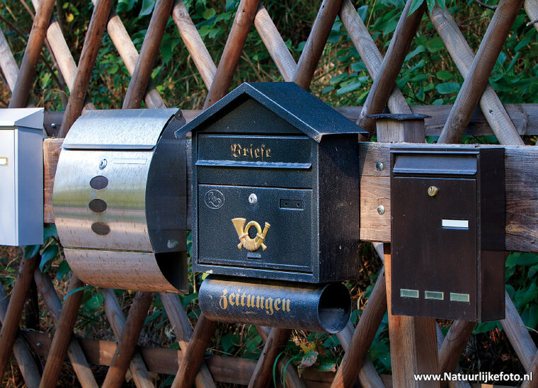 Postkarten Set Briefkasten - 11 Postkarten mit Briefkasten Motive (nr. 48)
