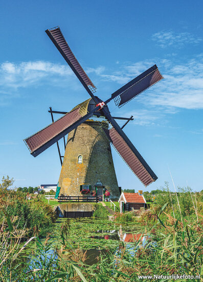 Postkarten Set Kinderdijk - 11 Postkarten mit Kinderdijk Motive (nr. 076)