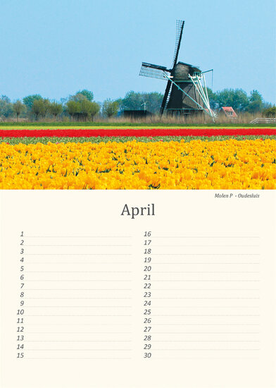 Geburtstagskalender Mühle