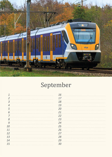 Geburtstagskalender Züge