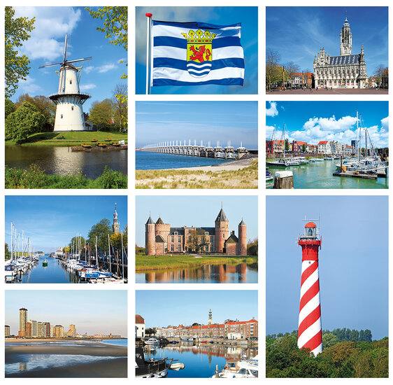 Postkarten Zeeland 