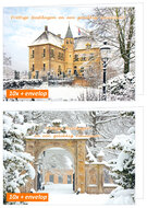 Luxus Weihnachtskarten Querformat - Klappkarten mit Umschlag (set nr. 110)