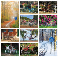Postkarten Fahrrad - 10 Postkarten mit Fahrrad Motive (nr. 10)
