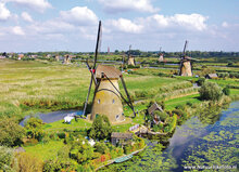 Postkarten Set Kinderdijk - 11 Postkarten mit Kinderdijk Motive (nr. 076)