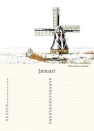 Geburtstagskalender Mühle