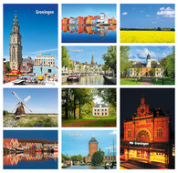 Postkarten Set Groningen - 10 Postkarten mit Groningen Motive (nr. 27)