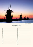 Geburtstagskalender Mühle