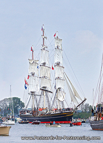 Postkarte Sail Amsterdam - www.postkarten-kaufen-online.de