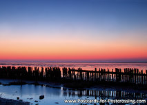 Paesens Sonnenuntergang Postkarte - UNESCO WHS (0524) Paesens Sonnenuntergang Postkarte - UNESCO WHS (0524)