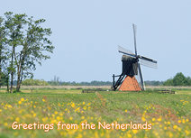 Postkarte greetings from the Netherlands 010 Postkarte greetings from the Netherlands 010