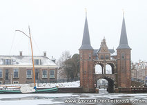 Waterpoort in de winter Postkarte - Sneek (0518) Waterpoort in de winter Postkarte - Sneek (0518)