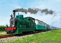 Dampfbahnlokomotive RTM 50 Postkarte (0175) Dampfbahnlokomotive RTM 50 Postkarte (0175)