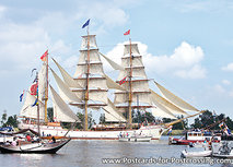 Postkarte Segelschiff - Sail Amsterdam - Europa (0277) Postkarte Segelschiff - Sail Amsterdam - Europa (0277)