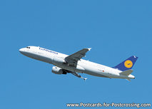 Airbus A320-200 Postkarte - Lufthansa (0340) Airbus A320-200 Postkarte - Lufthansa (0340)