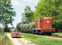 Eisenbahn Postkarten | Diesel-elektrische Lokomotive Postkarte NS 2459 Eisenbahn Postkarten | Diesel-elektrische Lokomotive Postkarte NS 2459