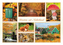 Postkarte Groeten uit Nederland herbst (AH0011) Postkarte Groeten uit Nederland herbst (AH0011)