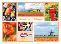 Postkarte groeten uit Nederland (AH0012) Postkarte groeten uit Nederland (AH0012)