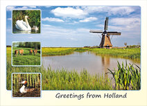 Postkarte Holland 002