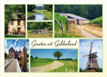 Postkarten Gelderland | Postkarte Grusse aus Gelderland 002 Postkarten Gelderland | Postkarte Grusse aus Gelderland 002