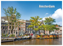 Postkarten Amsterdam | Kanal Postkarte