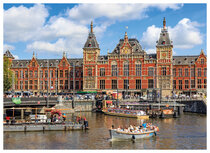 Amsterdam Postkarten | Station Amsterdam Centraal Postkarte