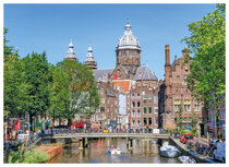 Postkarten Amsterdam | Postkarte Basilika St. Nikolaus