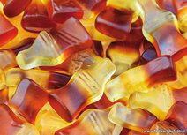 Snoepkaarten | Cola-Flaschen Postkarte Snoepkaarten | Cola-Flaschen Postkarte