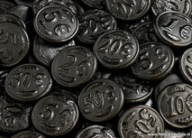 Essen und Trinken Karten | Münz-Lakritz Postkarte Essen und Trinken Karten | Münz-Lakritz Postkarte