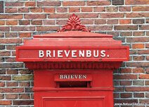 Briefkasten Postkarten | Rote Briefkasten Postkarte