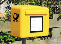 Deutschland Postkarten | Briefkasten Deutsche post Postkarte