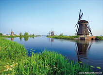 Mühlen Kinderdijk Postkarte | Welterbe Postkarten