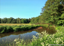 Landschaft Postkarten | De Drentsche Aa Postkarte