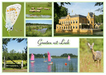 Postkarten Groningen | Postkarte Leek 004