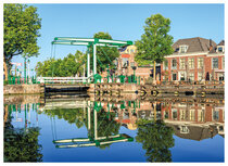 Leidschendam Postkarte - kleine Brücke