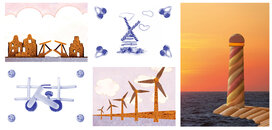 Nivoka Postkarten Set