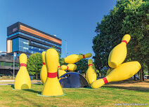 Postkarten Eindhoven |  Postkarte Flying pins