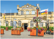 Postkarte Valkenburg - Bahnhof  Postkarte Valkenburg - Bahnhof