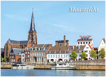 Postkarte Maastricht mit der St. Martinuskirche Postkarte Maastricht mit der St. Martinuskirche