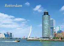Rotterdam Postkarten | Erasmus Brücke Postkarte